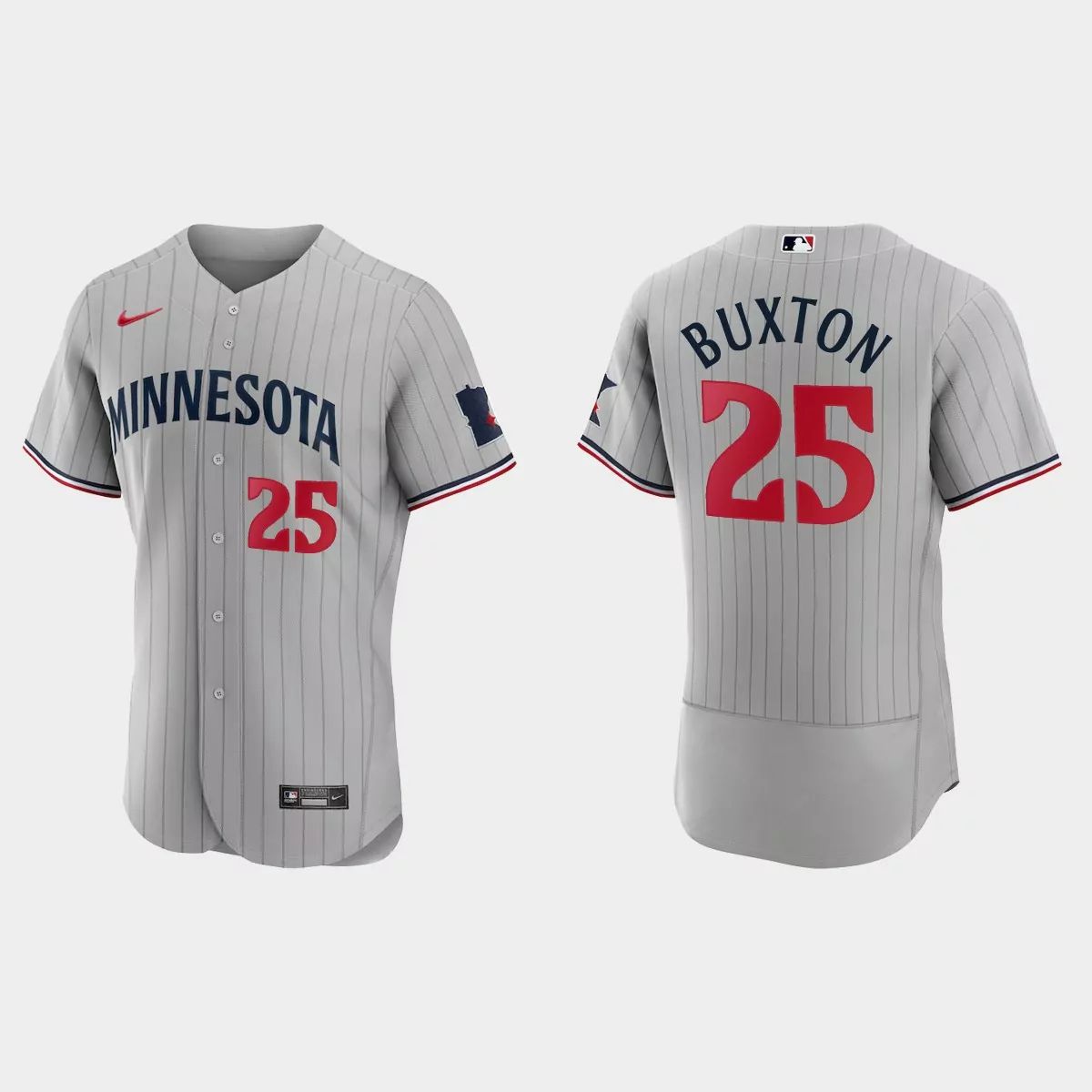 Byron Buxton Minnesota Twins White Home Jersey by Nike