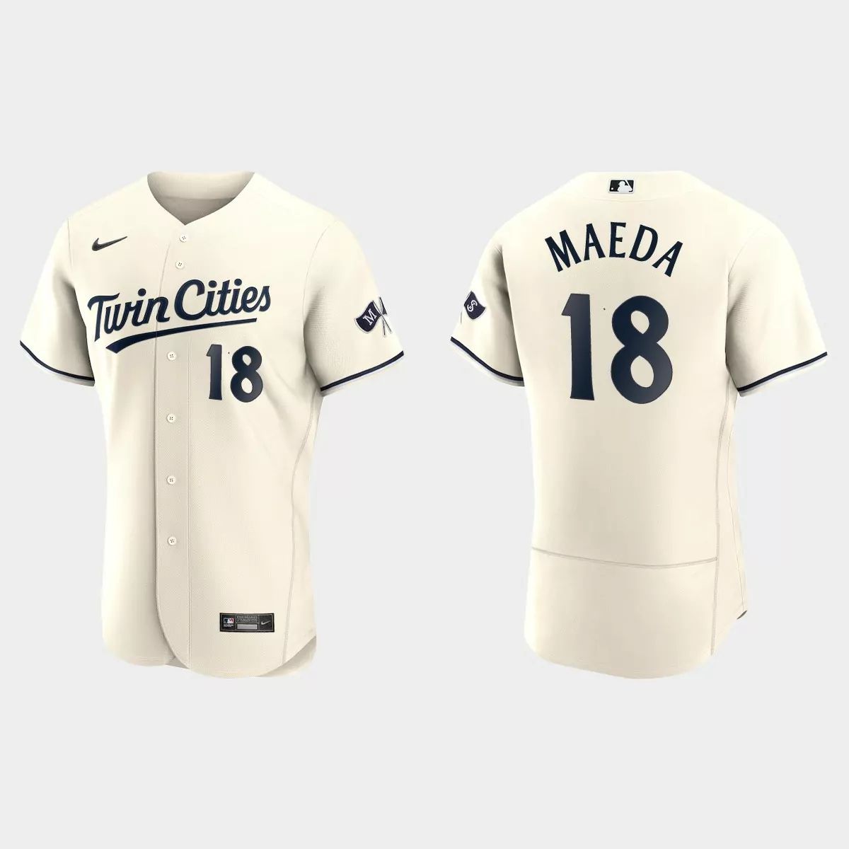 Minnesota Twins #18 Kenta Maeda Men's Nike 2023 Authentic Jersey – Cream -  SABR Baseball and the Media Research Committee