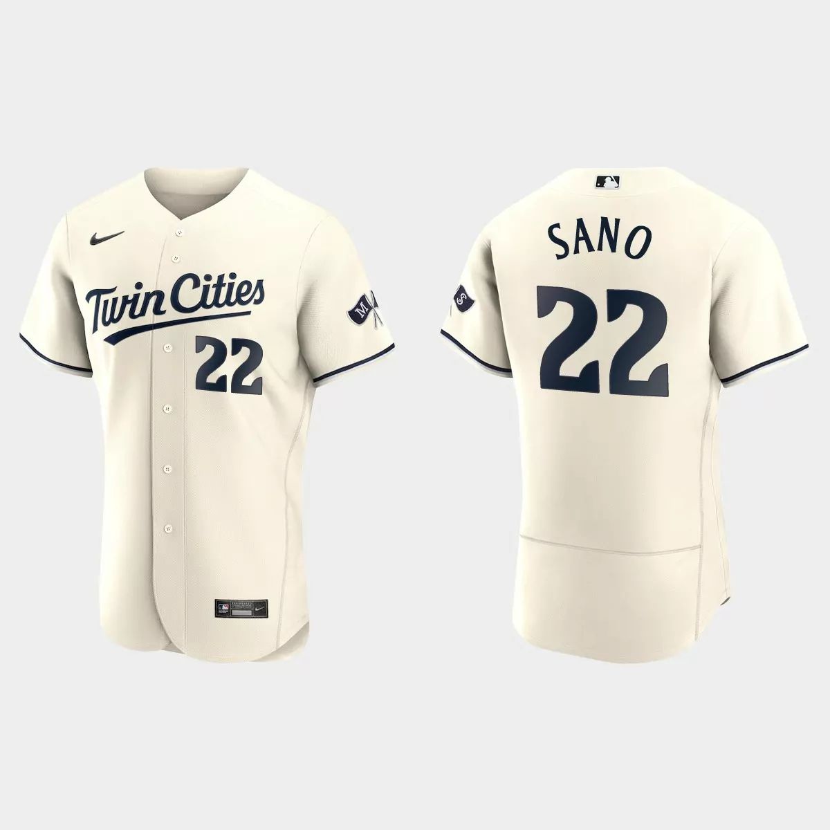 Minnesota Twins Miguel Sano Nike White Jersey