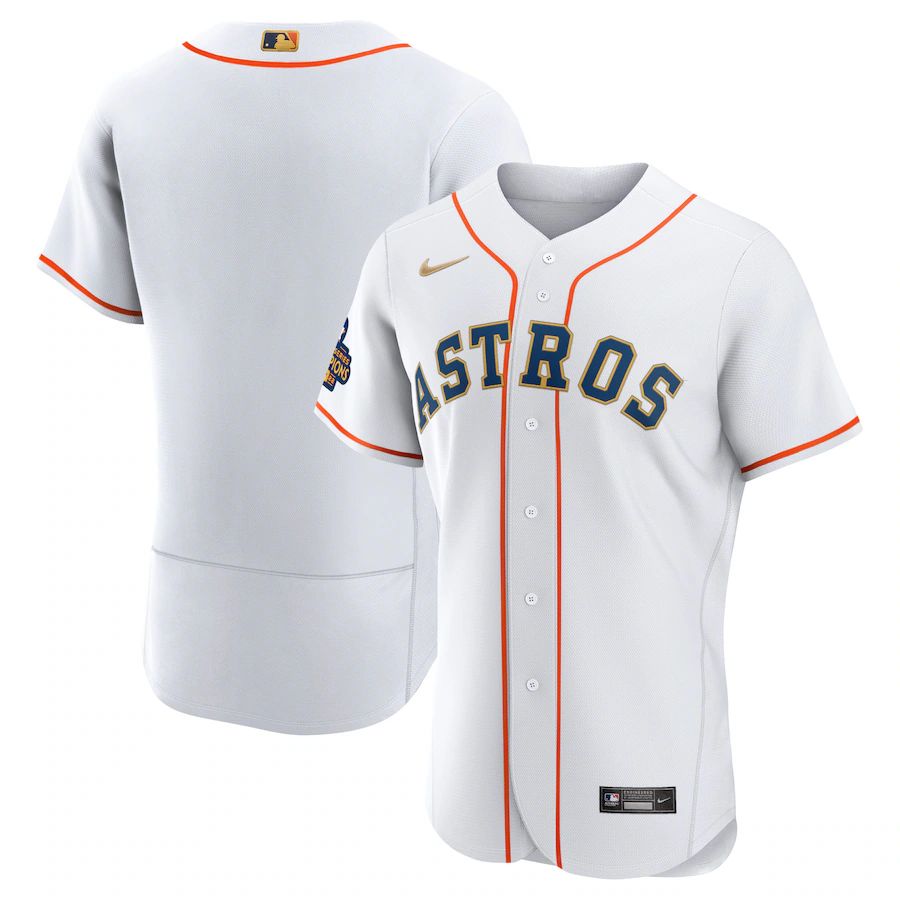 Kyle Tucker Houston Astros Nike 2023 Gold Collection Replica Player Jersey  - White/Gold