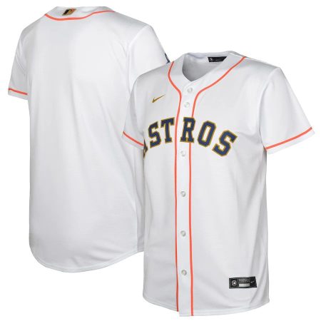 Houston Astros 2022 2023 Nike Gold Rush Jeremy Pena L WORLD SERIES JERSEY  NEW